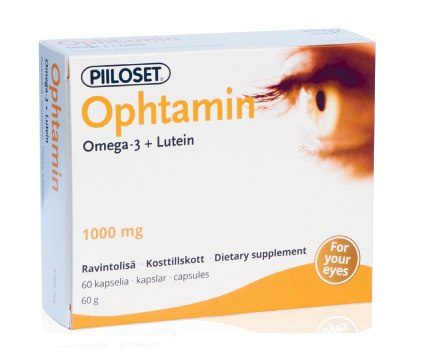 Ophtamin Omega-3+Luteina 1000mg (60kaps.)