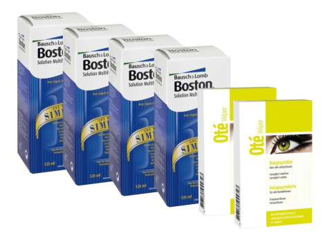 4x Boston Simplus (120ml) + 2x Tabletki Enzymatyczne (10szt.) 4x Boston Simplus (120ml) + 2x Tabletki Enzymatyczne (10szt.)