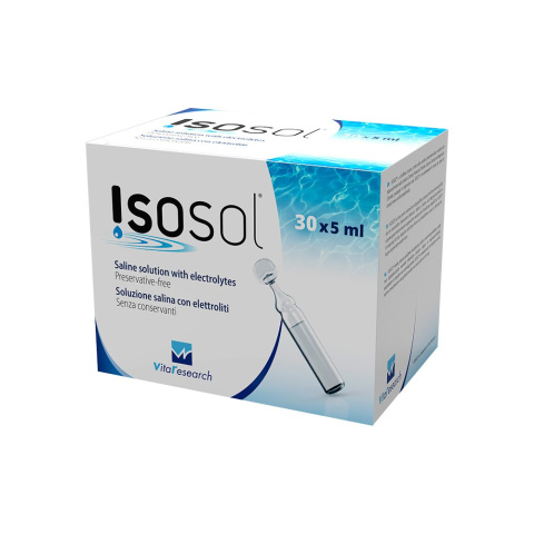 Sól fizjologiczna Isosol fiolki (30x0,5ml)