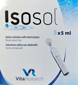 Sól fizjologiczna Isosol fiolki (5x5ml)